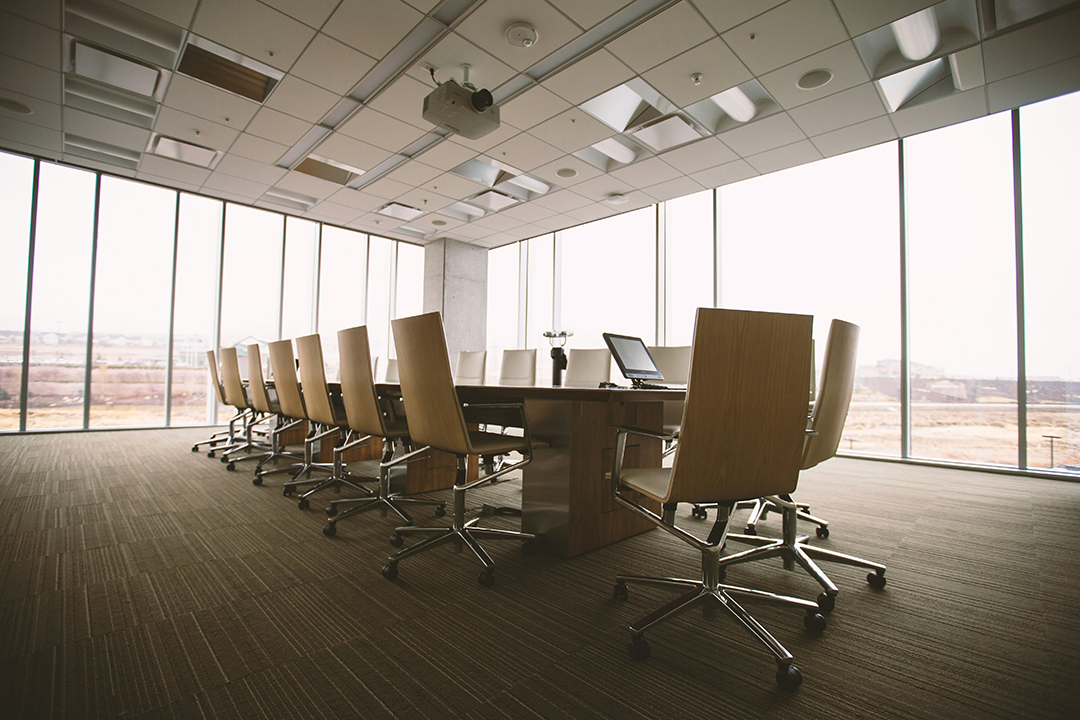 Photo of AV work done for Chevron client